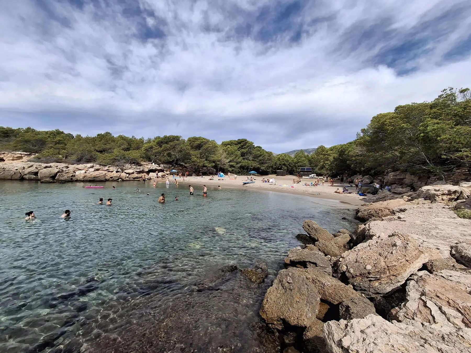 Cala lo Ribellet, en l’Ametlla de Mar