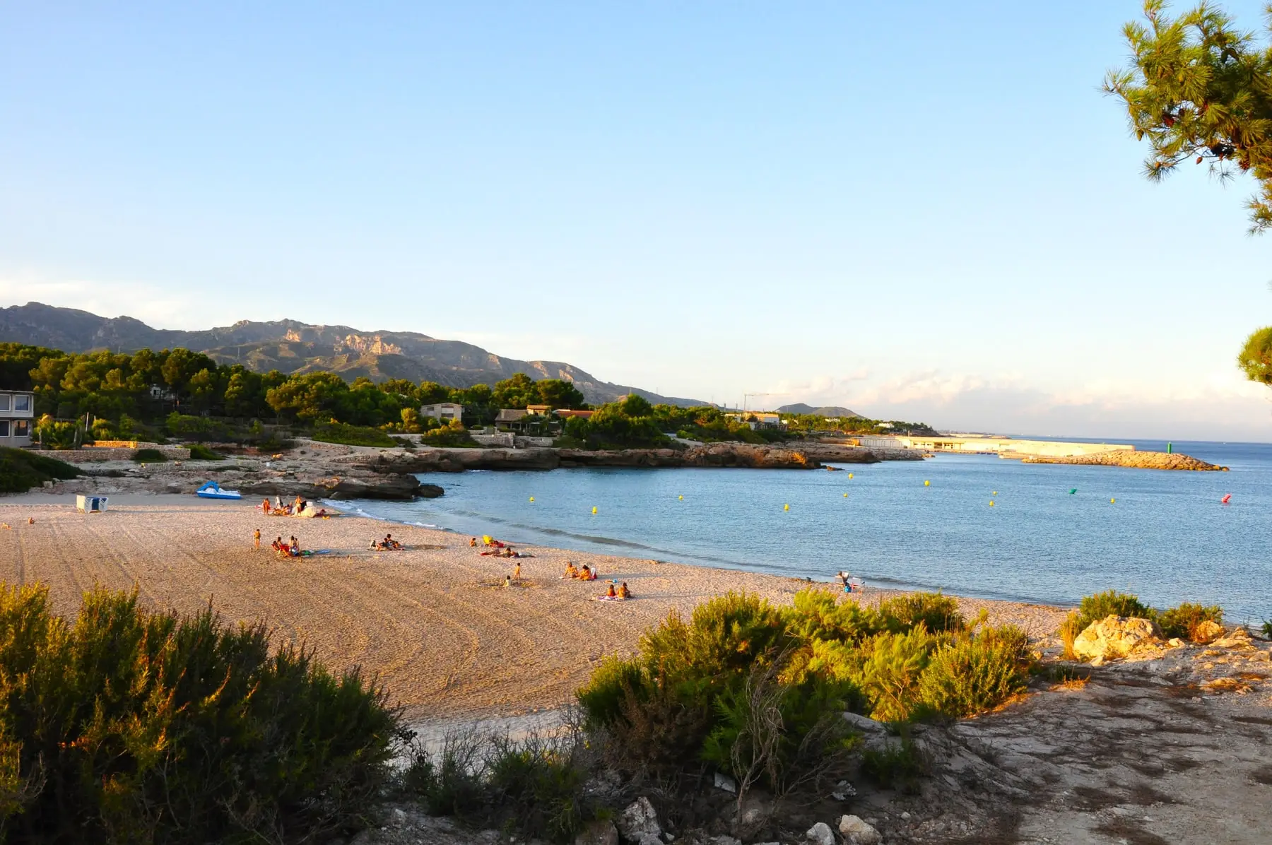 Playa de Sant Jordi d’Alfama, en l’Ametlla de Mar